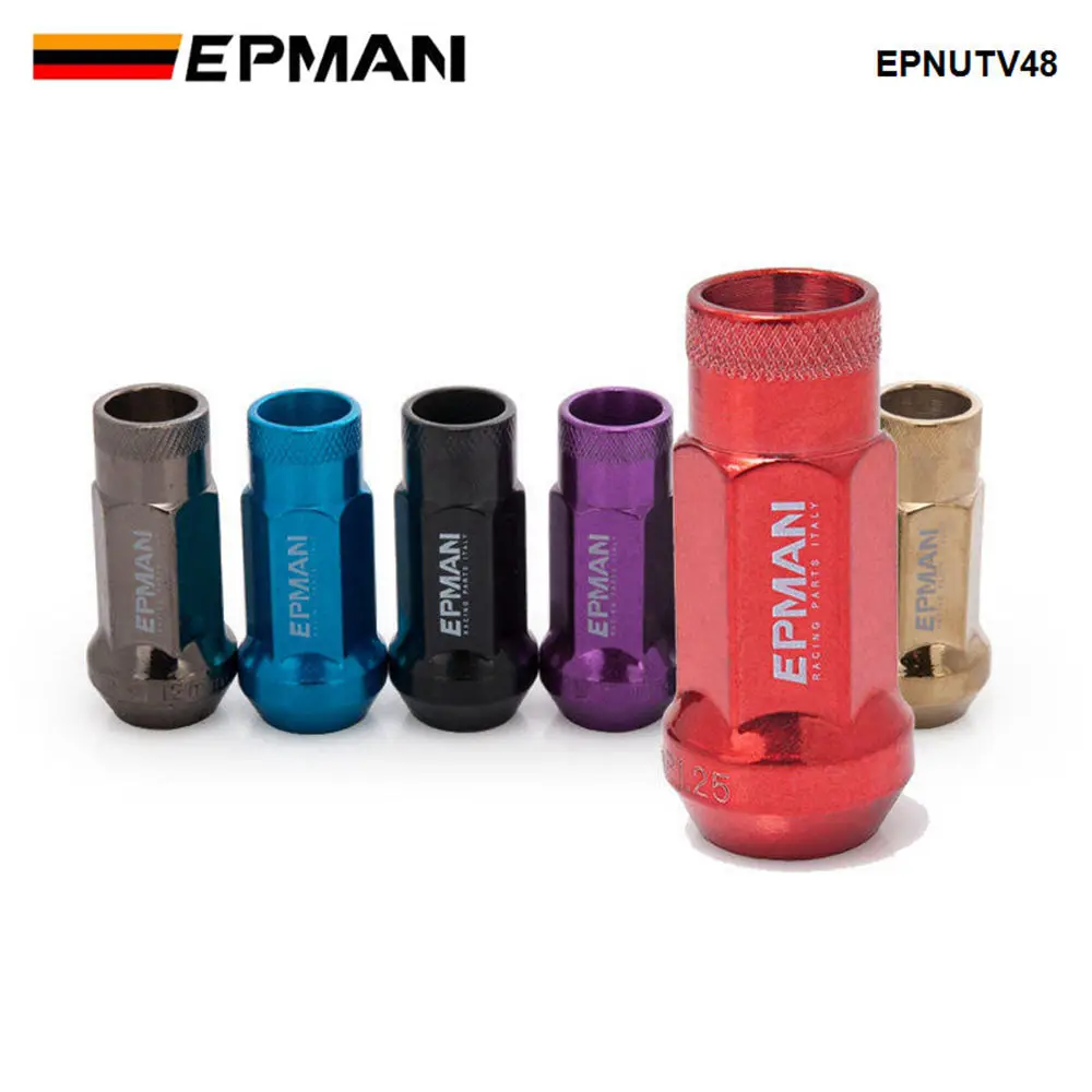 Tuercas EPMAN disponibles en distintos colores