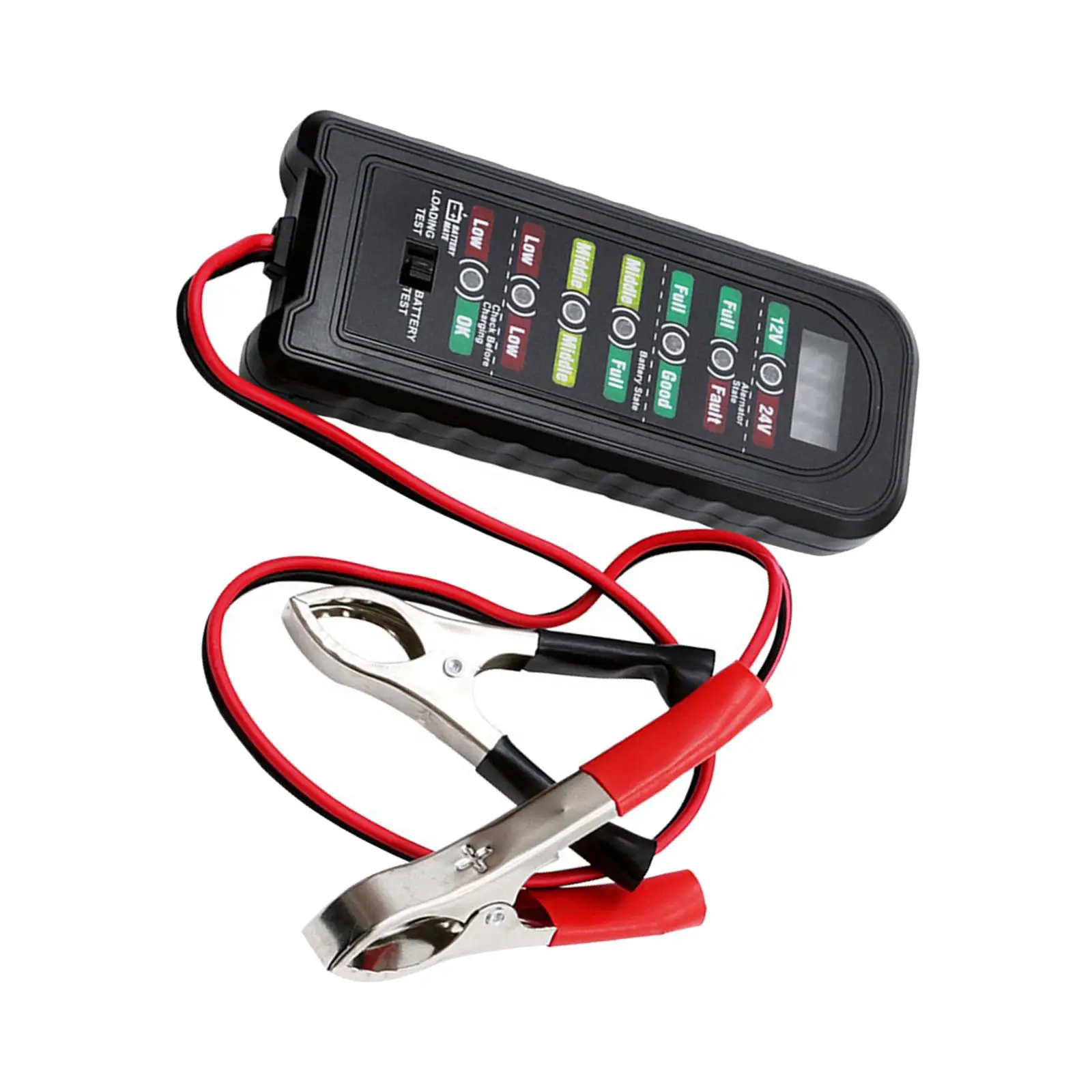 Car Battery Tester Automotive Load Tester Indicator Auto Tester Tool Digital Battery Tester Durable Premium High Performance