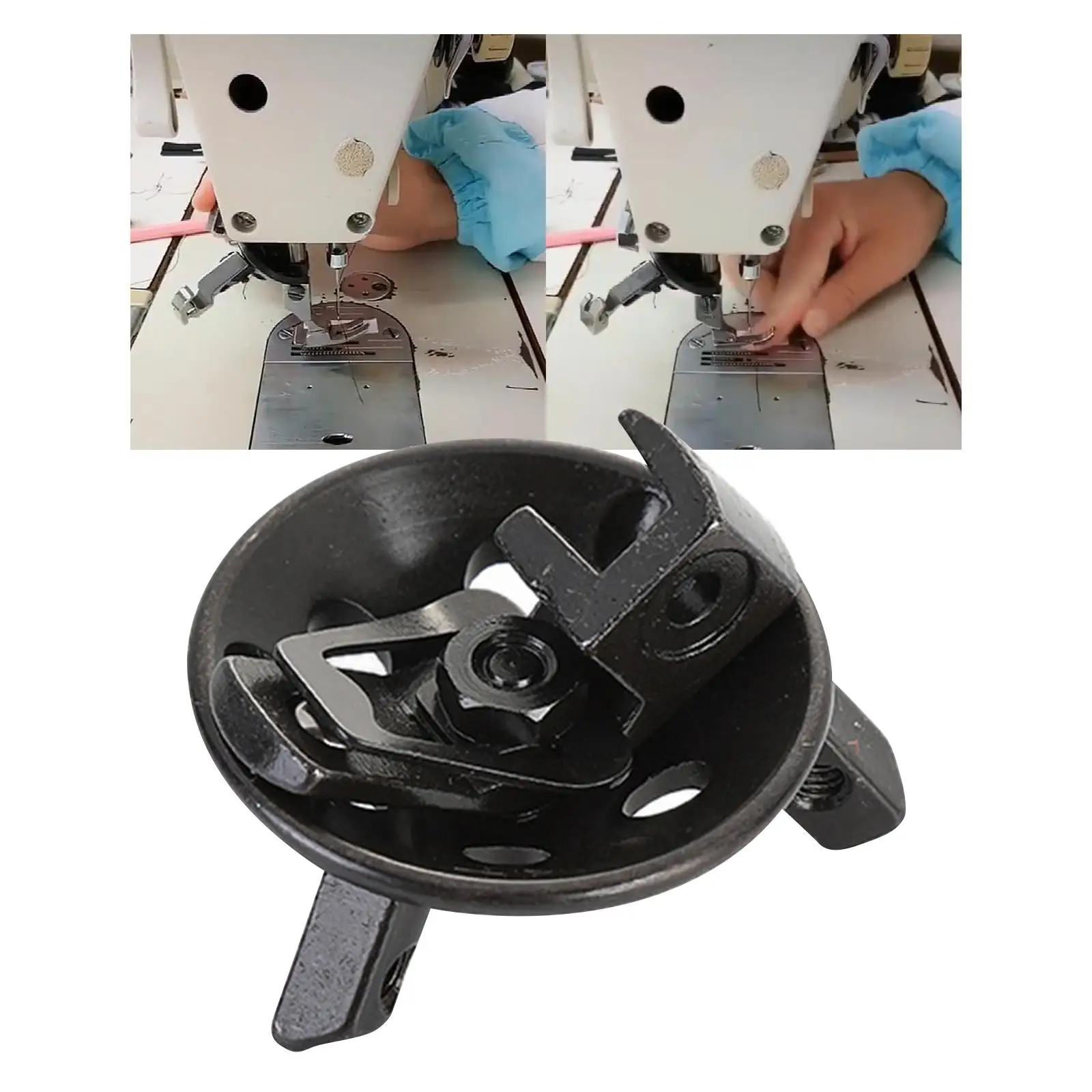 Triangle Presser Foot Bracket Transfer Support Seat Turret Presser Roller Presser Foot Holder for Industrial Sewing Machine