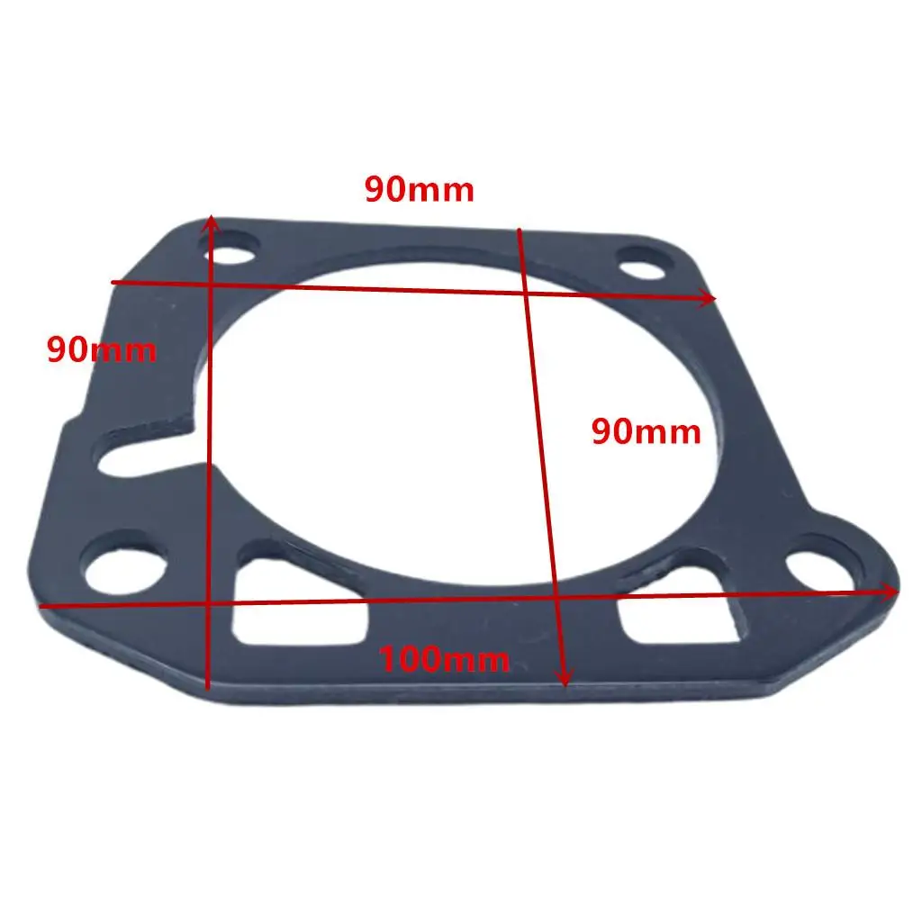 Black Plastic Throttle Body Gasket Replacements for  990-1993