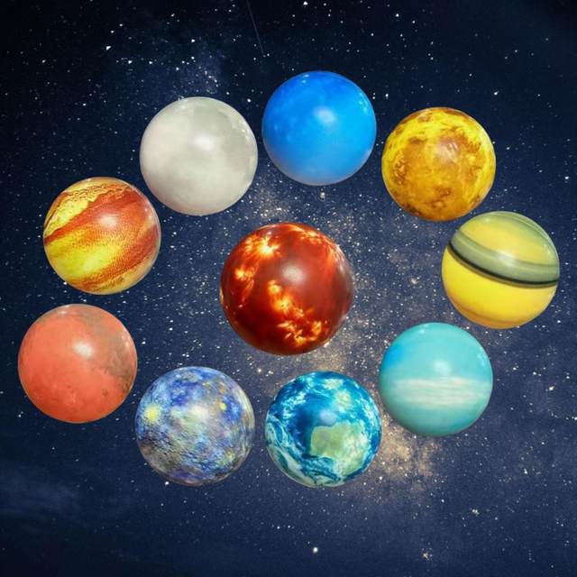 solar system planet balls