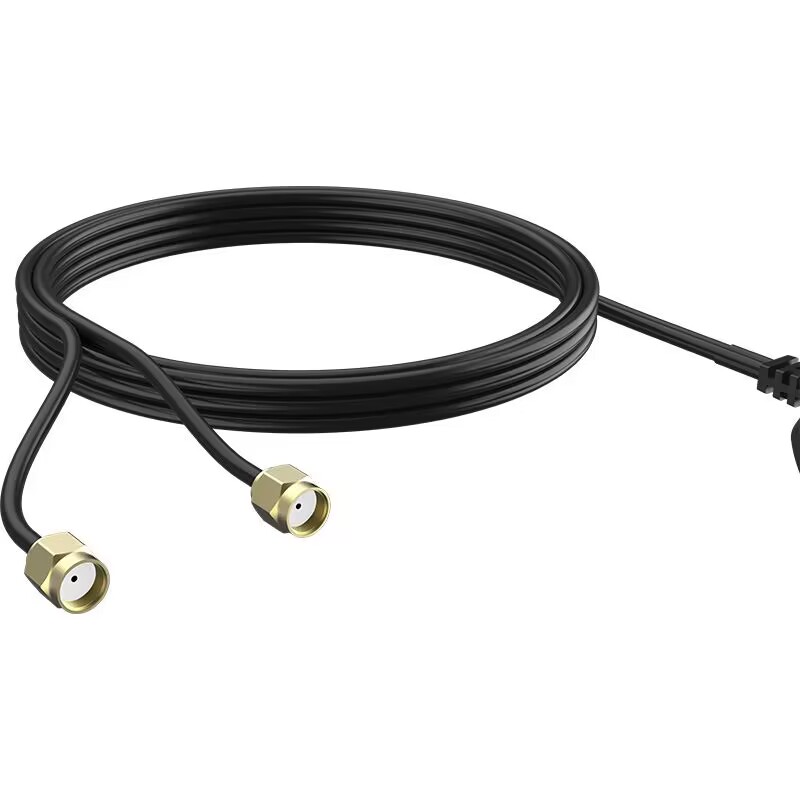 2,4g 5g Zweifrequenz-Desktop-Router drahtlose Netzwerk karte WLAN-Antenne Magnet basis RP-SMA Antennen verlängerung kabel 2m Kabel – Detail 2
