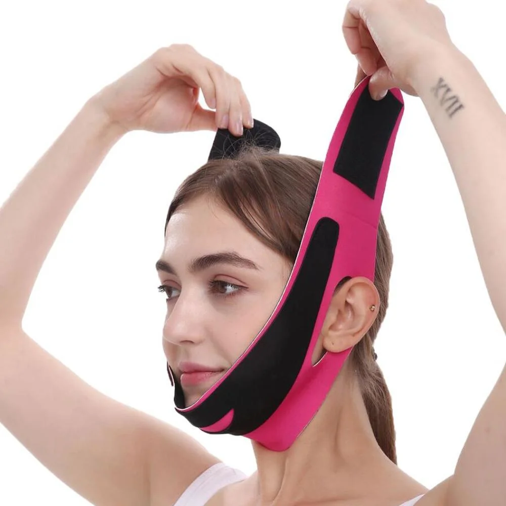 Best of V Line Face Shaper Elastic Face Slimming Bandage Women Chin Cheek Lift Up Belt Facial Massage Strap Face Skin Care Beauty Tools Reviews & Tips