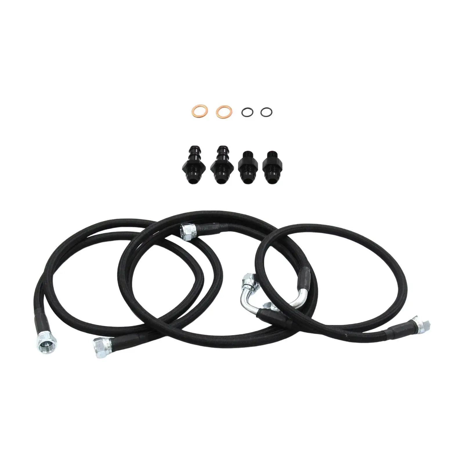 Transmission Cooler Hose Lines Kit for 48RE Transmissions 2003-2007