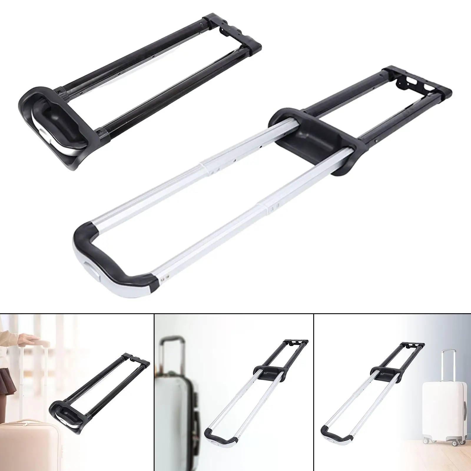 Telescoping Cooler Replacement Handle adjustable Spare for Luggage Trolley Cart Suitcase Ice Bucket Hand Truck