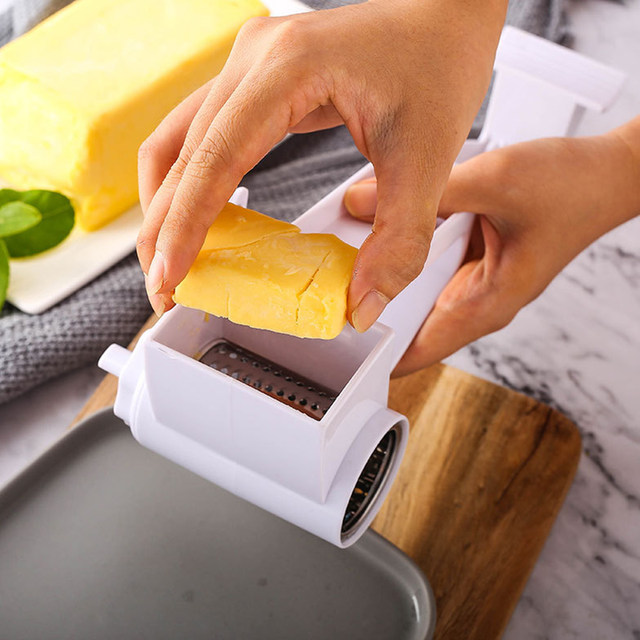 Zyliss Classic Cheese Grater - Rotary Cheese Grater - Handheld Cheese Grater