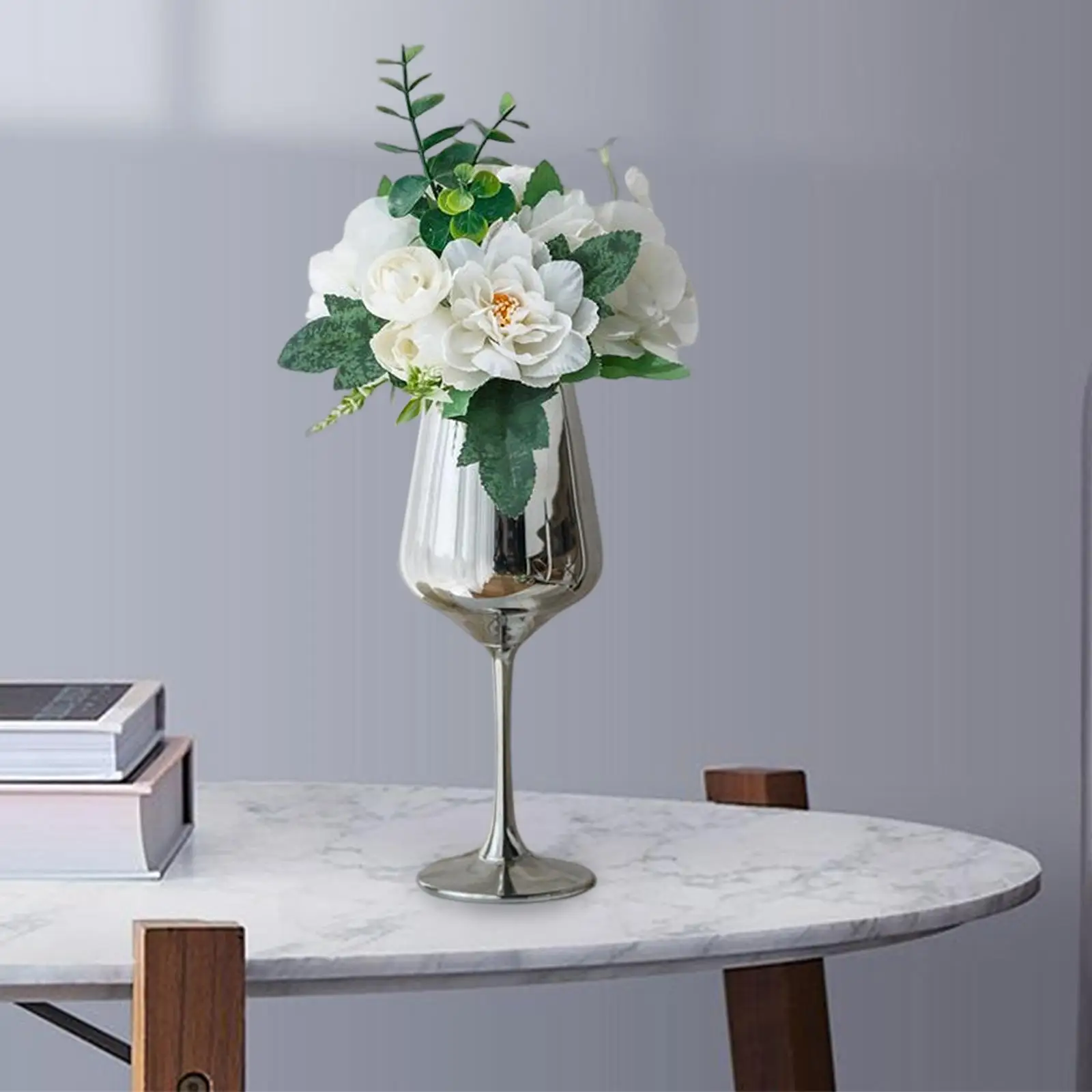 Artificial Flowers Hydrangea Bonsai for Table Centerpieces Kitchen Decor