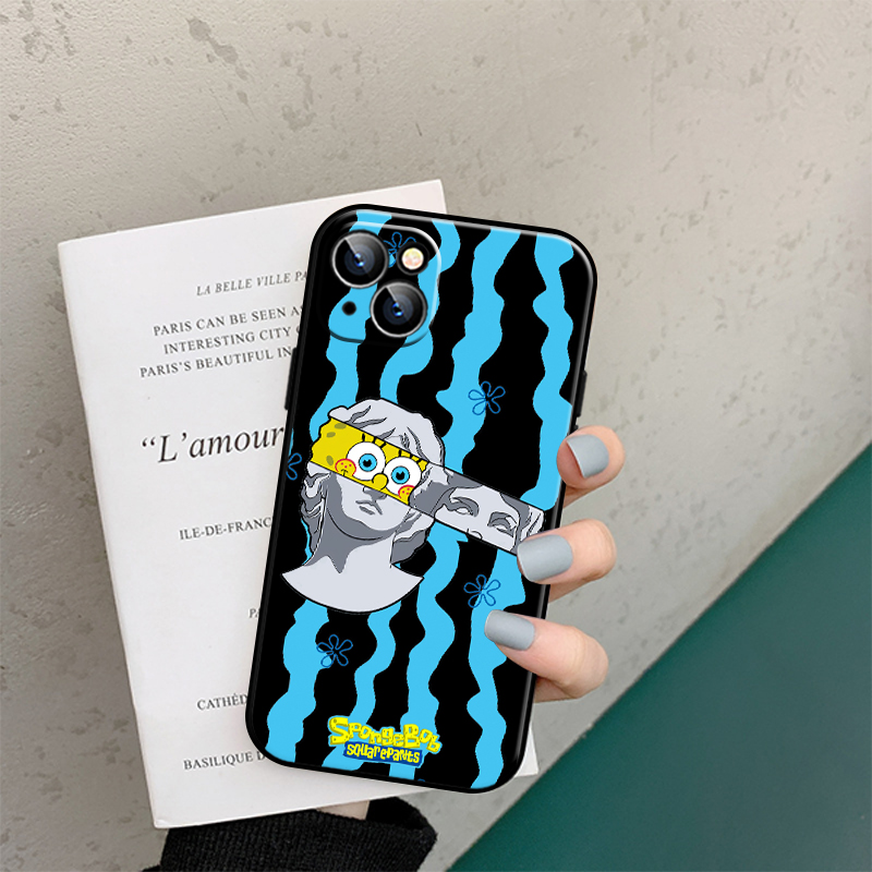 iphone 13 pro max wallet case Cartoon Anime SpongeBob Phone Case For iPhone Xr Phone X Xr Xs 6 6s 8 Plus SE 2020 11 12 13 Max Pro Mini 7 7P Tok7 Cool Elecom 13 pro max case