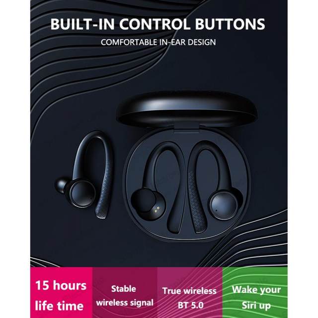 New T7 Wireless Bluetooth Headphones Over Ear HIFI Head