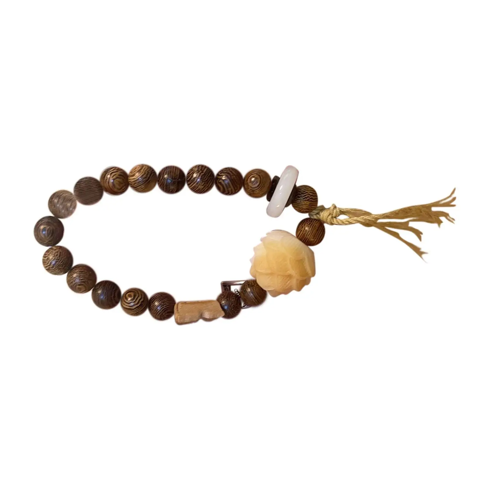 Wooden Beads Bracelet Prayer Bracelet for Men Women Jewelry Handmade Chicken Wing Wood Beads Bracelet Beaded Bracelet