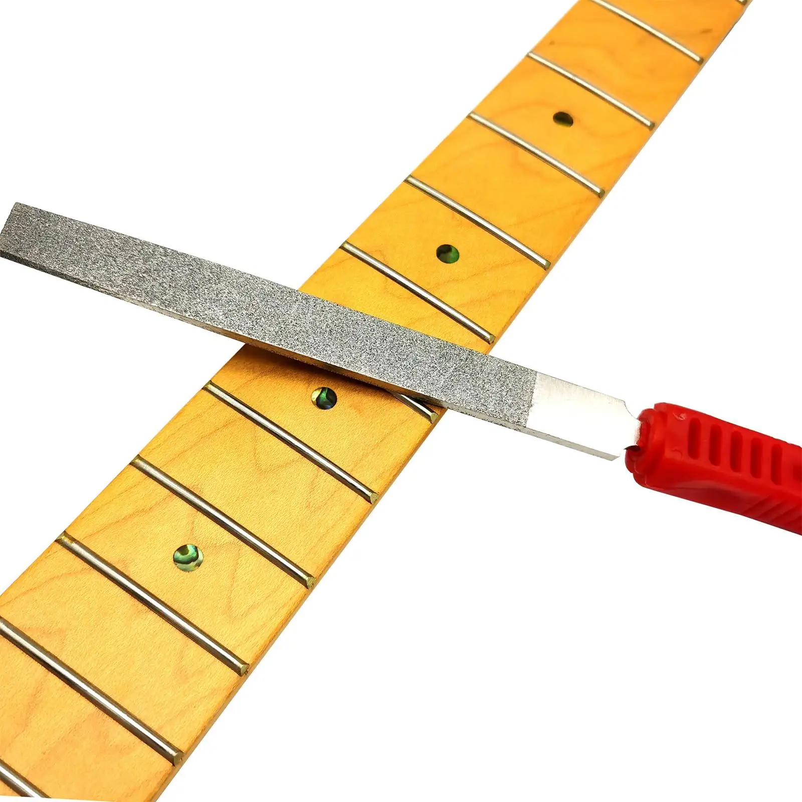 Professional Guitar Fret File Grinding Tool Kit Luthier Leveling Tool Guitar Frets Repair