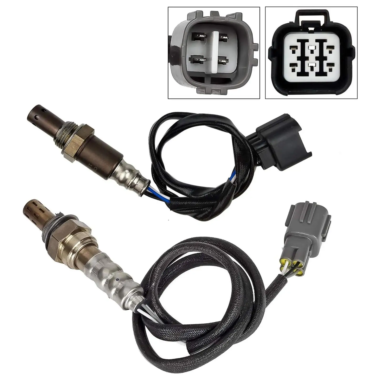 Set of-Downstream Oxygen Sensor Easy Installation Replaces O2 Sensor Fit for Impreza 2.5L H4 06-2011 234-4445 234-9123
