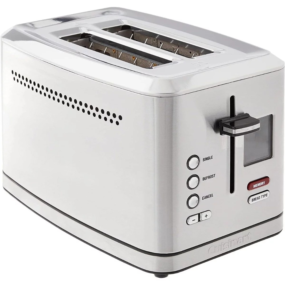 Title 2, 2023 Neuer digitaler 2-Scheiben-Toaster mit Mem...