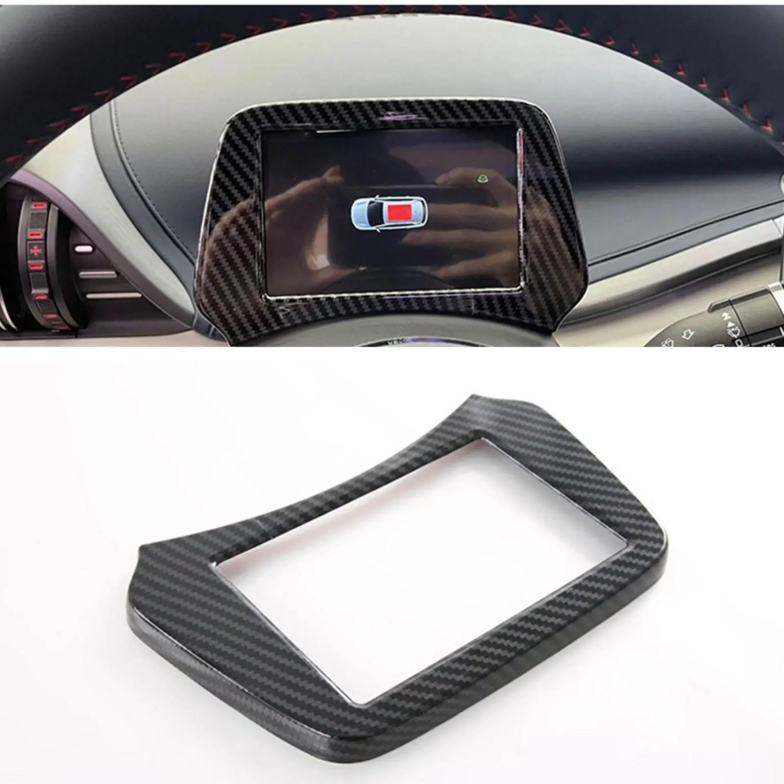 Car Dashboard Trim Frame Accessories Interior Mouldings Easy to Install Professional Center Console Trim for Byd Atto 3
