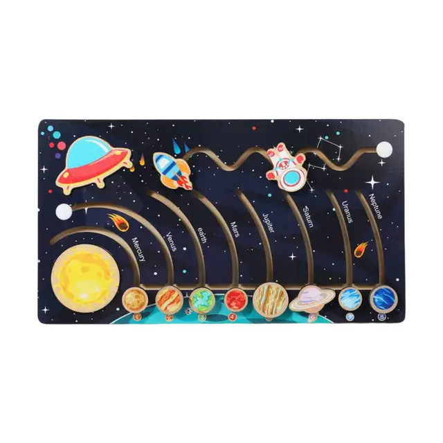 simple solar system puzzles