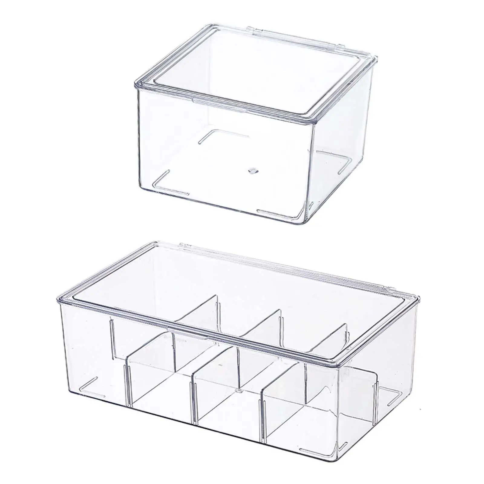 Tea Bags Storage Container Multi Functional for Cabinet Countertop