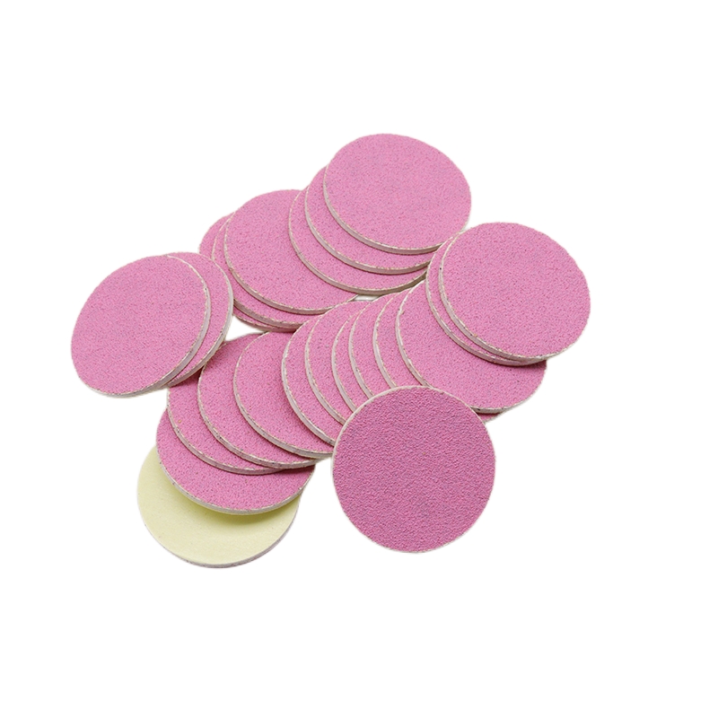 Best of New~Pink Sanding Paper 50 / pcs Pedicure Foot Care Tools 15mm 20mm 25mm 35mm Nail Drill Bit Disk Disc Salon Calluse Replaceable Reviews & Tips - Image 2