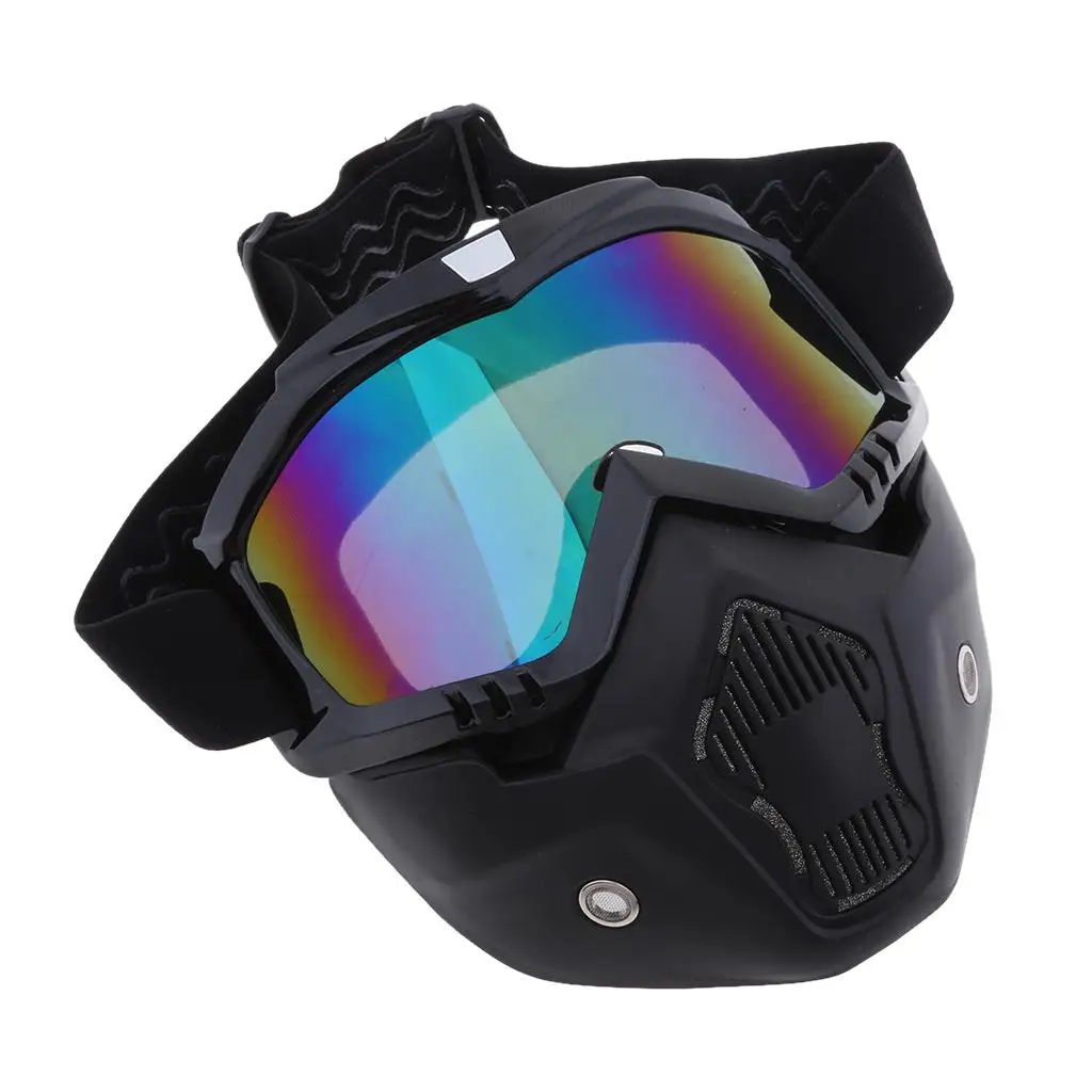 Detachable Motorcycle Windproof Dustproof Goggles