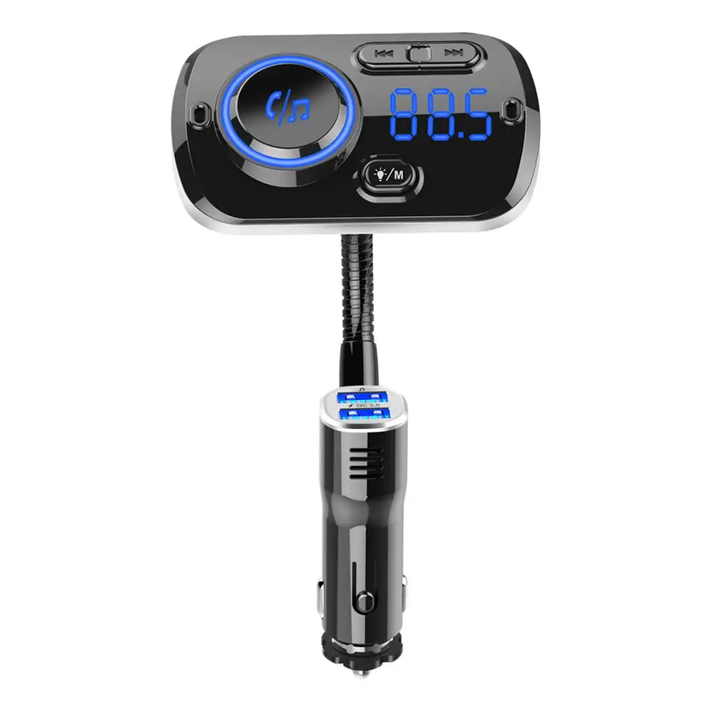 Bluetooth Wireless Car Kit FM Transmitter MP3 Player w/ 2 Port USB Charger