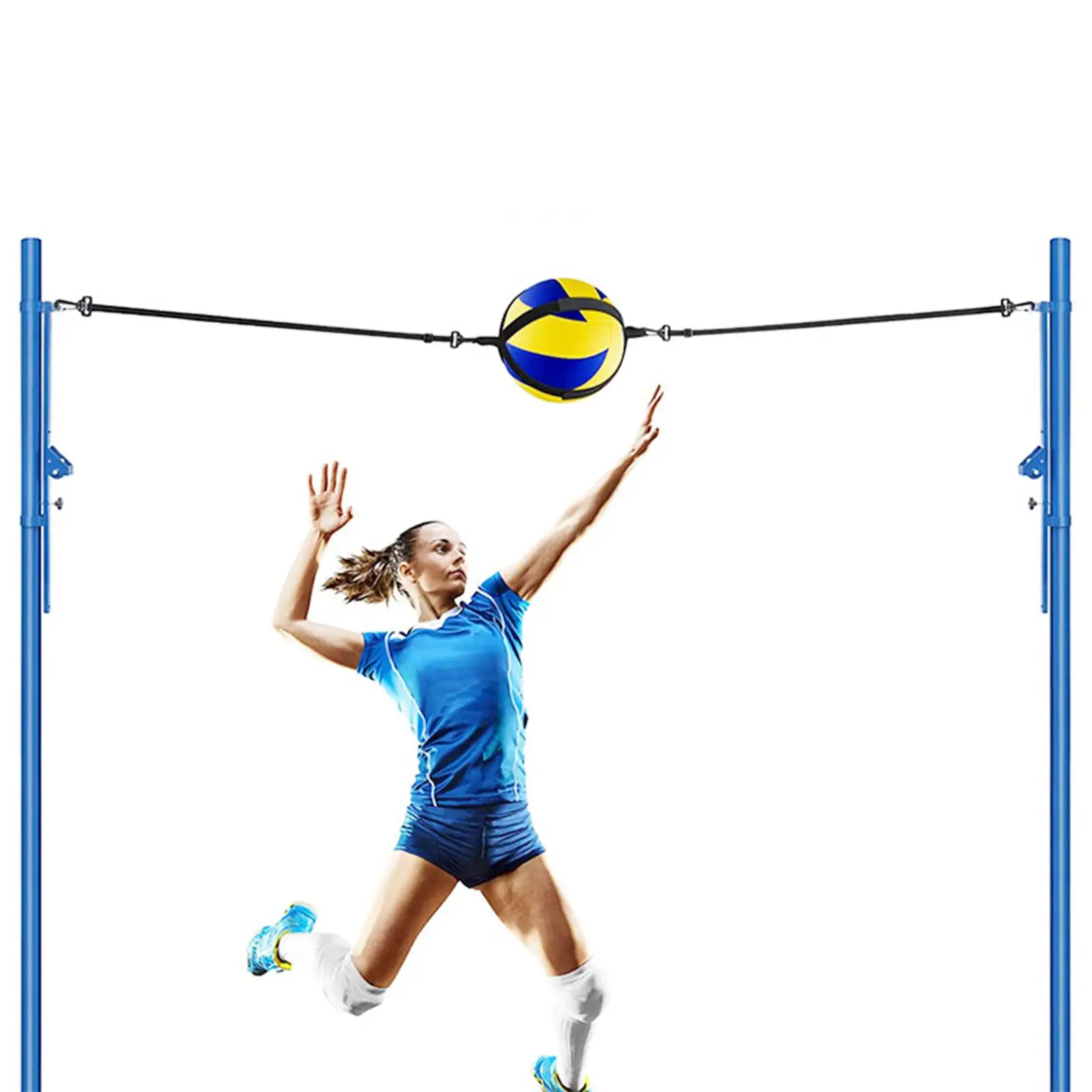Volleyball Training Equipment, Solo Practice Trainer, Adjustable Gifts for