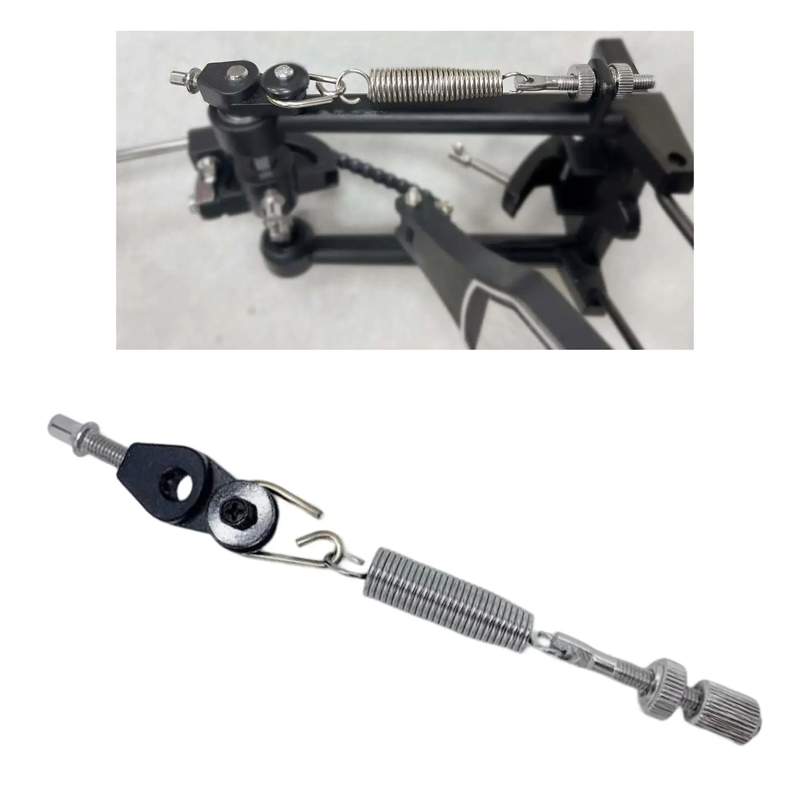 Drum Foot Pedal Spring, Bass Drum Foot Pedal Spring and Tensioner Set, Easy to Install
