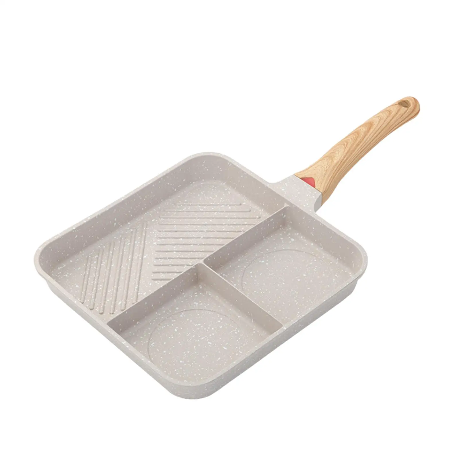 Frying Pot Square Grilling Pan Omelette Pot Non Stick for Travel Picnic Home