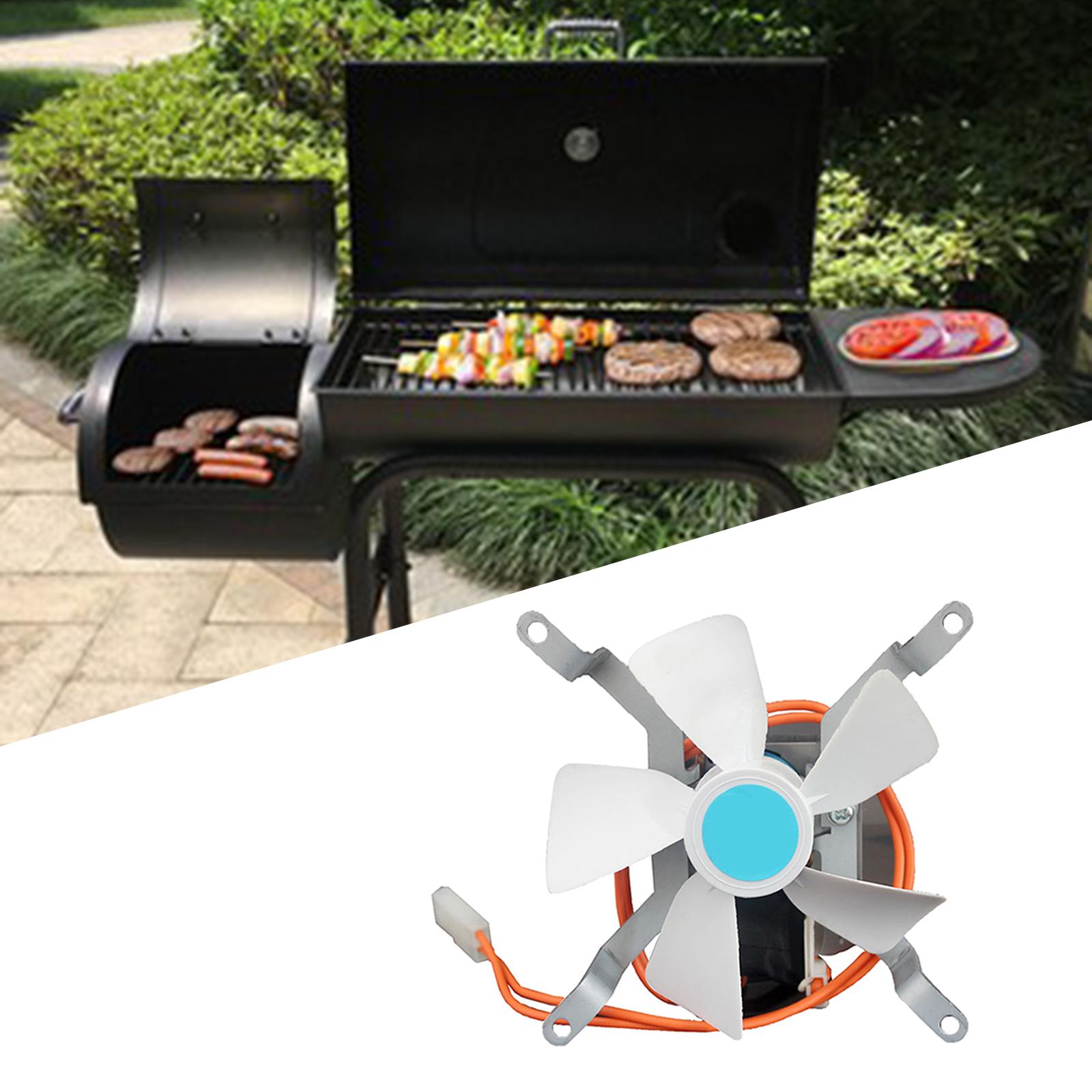 Barbecue Fan Motor Blower Kitchen Supplies 220-240V Low Noise Replacement for Camping Picnic Cooking Outdoor Accessories
