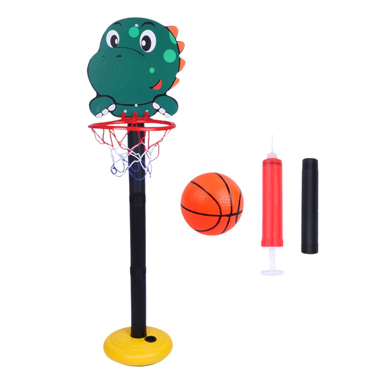 Basketball Hoop Set Outdoor Sports Outside Toys Balls Playset for Bedroom Courtyard Outdoor