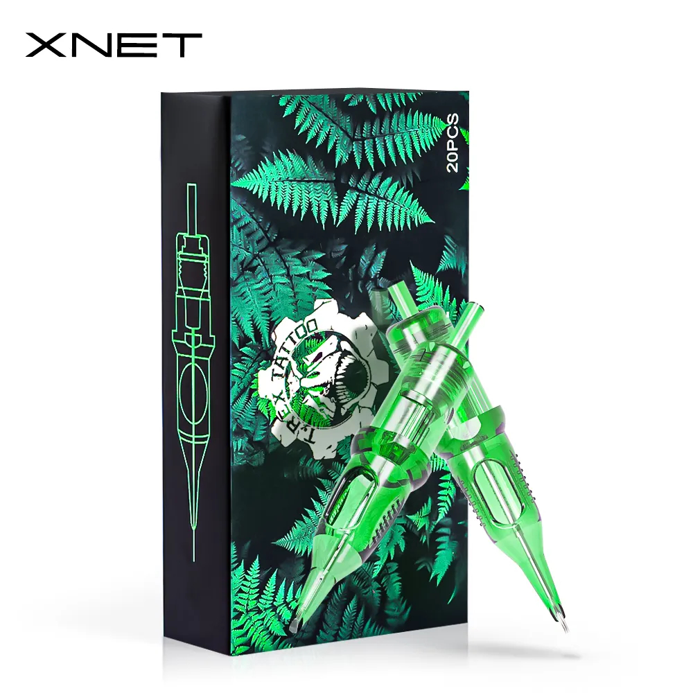 Best of XNET Trex Tattoo Cartridge Needles 20pcs 1RL 3RL 1RM 5RM Disposable Sterilized Safety Tattoo Needle For Cartridge Machines Grips Reviews & Tips