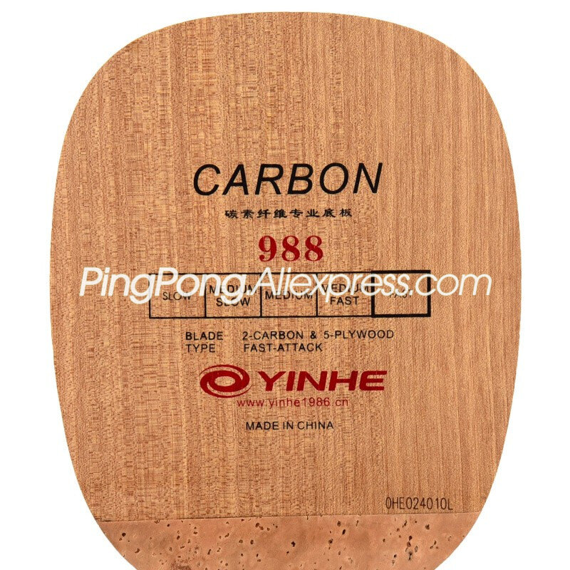 Original YINHE 988 Carbon Tischtennis Klinge Schnelle Angriff Japanische Penhold JS Griff Schläger Ping Pong Bat Paddel – Detail 3