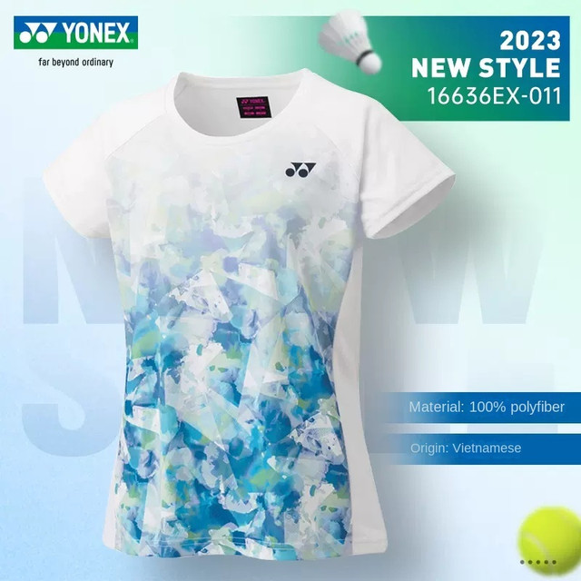 Tennis t-shirt US OPEN 2023 YONEX match badminton short sleeve t shirt  clothing sport Jersey top 10501EX men women polo - AliExpress