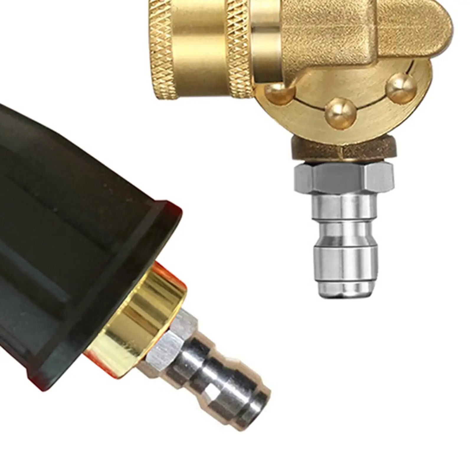 5 Pieces Car Pressure Washer Pressure Washer Adapter Nozzles Sprayer