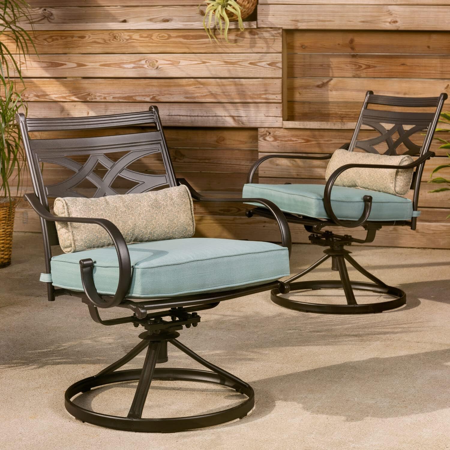 Title 4, 5-Piece Outdoor Patio Dining Set with Stamped S...