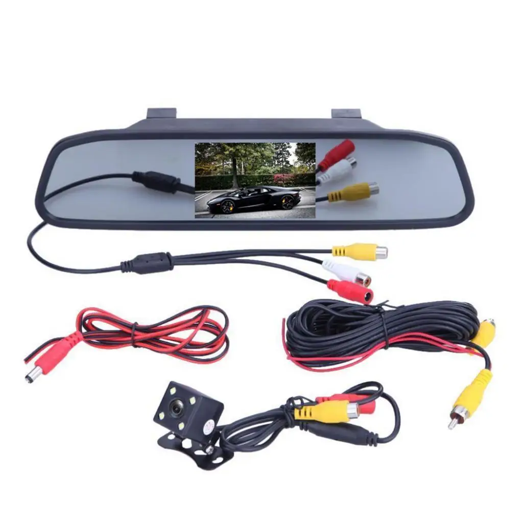 Car Reversing Camera  Camera with 4.3 `` LCD Rear  for Parking,