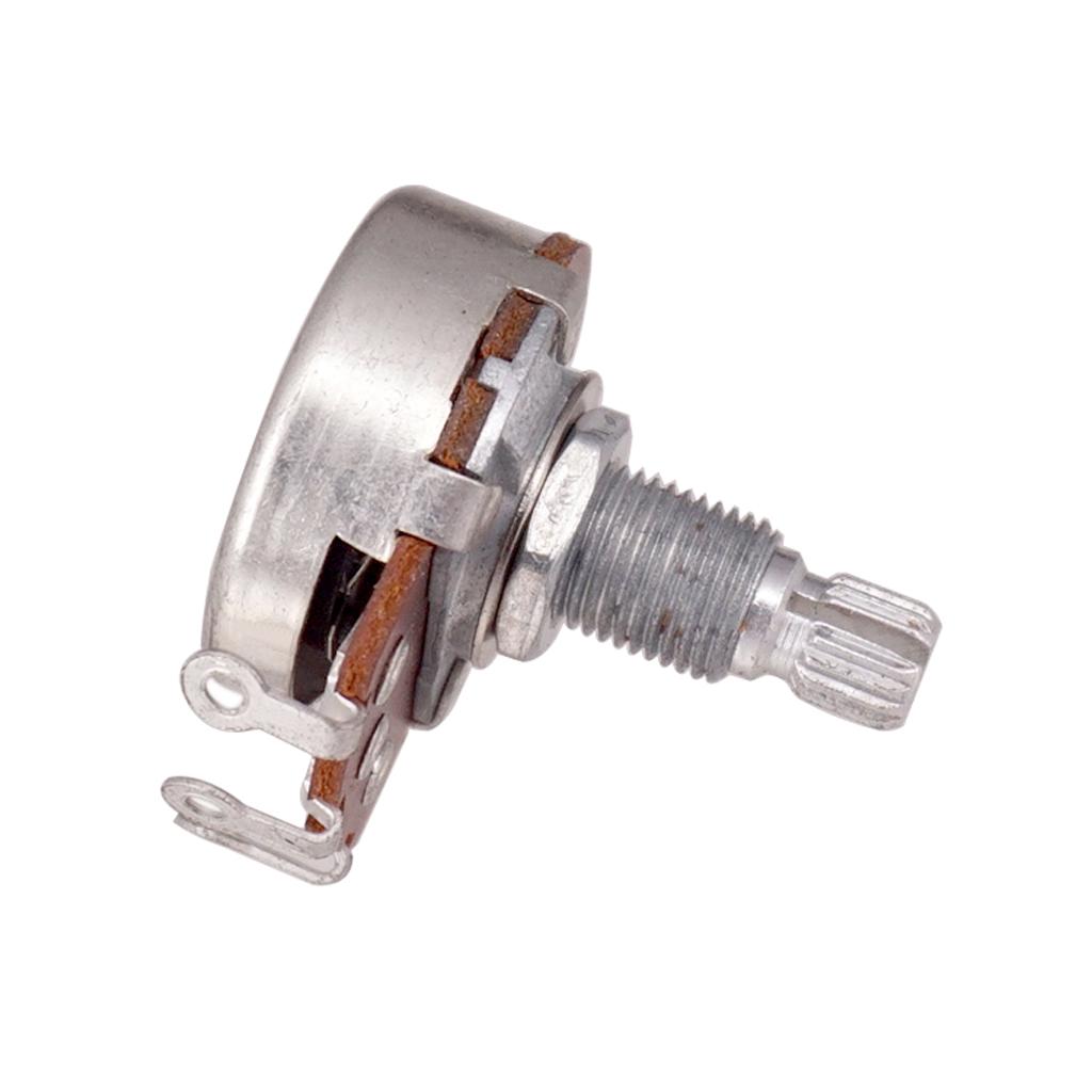 Guitar potentiometer, 24mm diameter body, 18mm shaft,  ,   or Volume