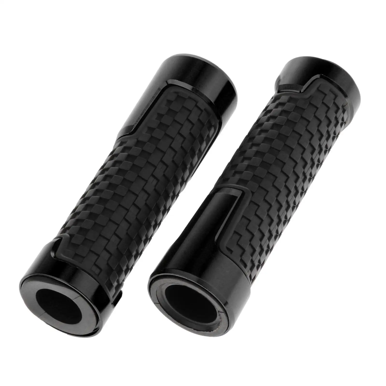 2x Motorcycle Hand Grips Motocycle Accessories Easily Replace Black/Golden