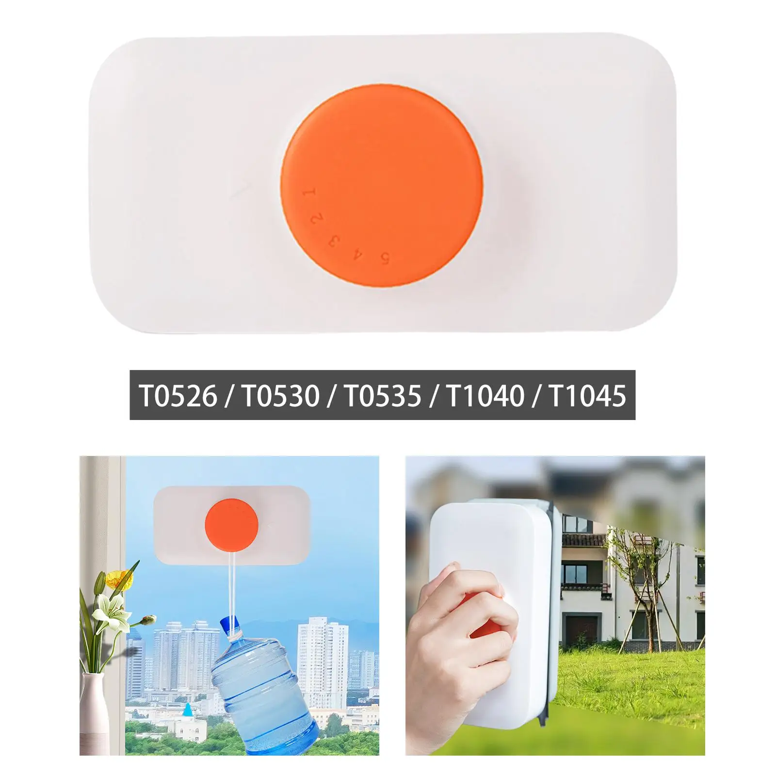Double Sided Window Cleaner Magnetic Cleaning Tools Surface Cleaning Brush Glider Washing Glass Wiper for Household