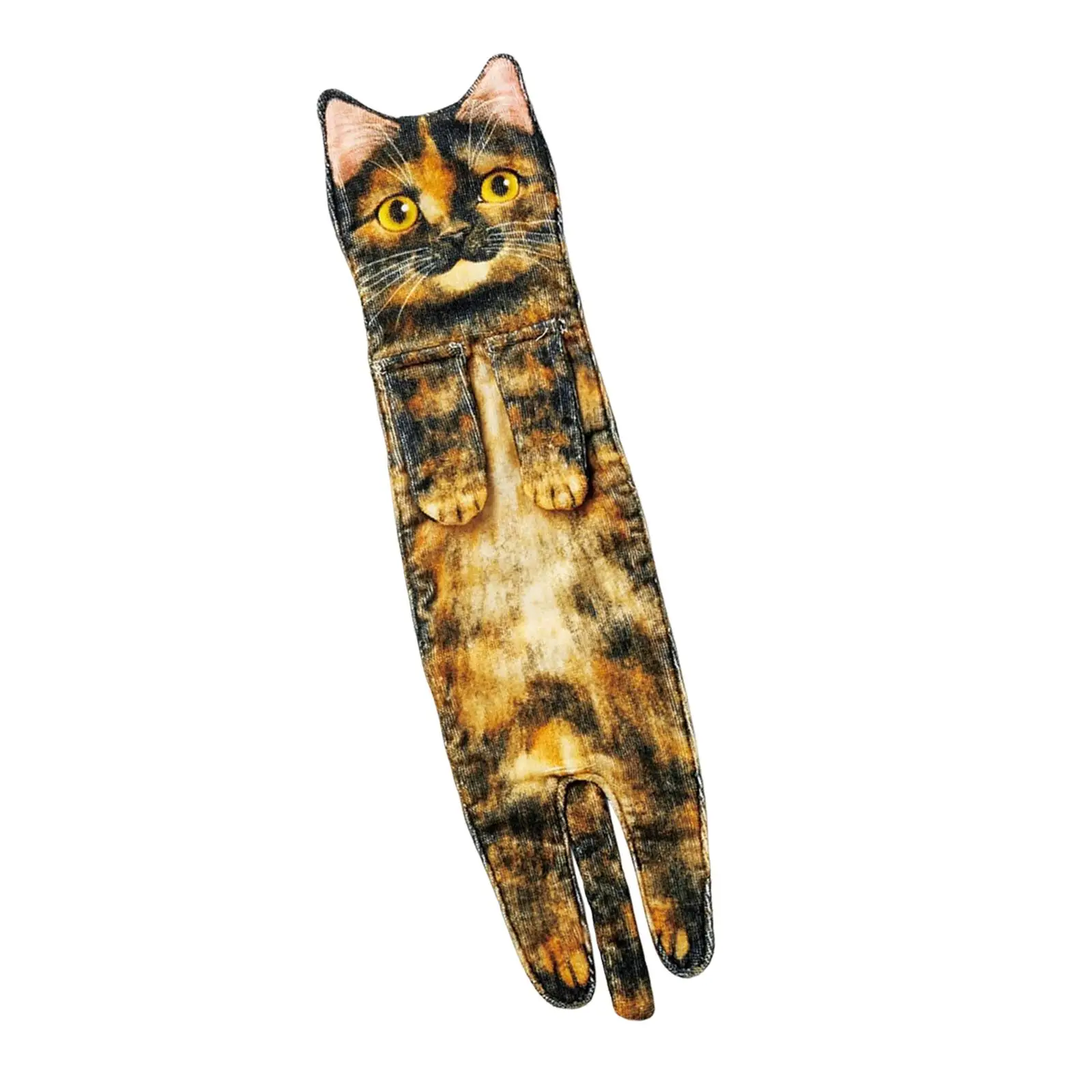 Cat Cute Hand Towels Hanging Drying Hands Gifts for Women Decorative Accessories
