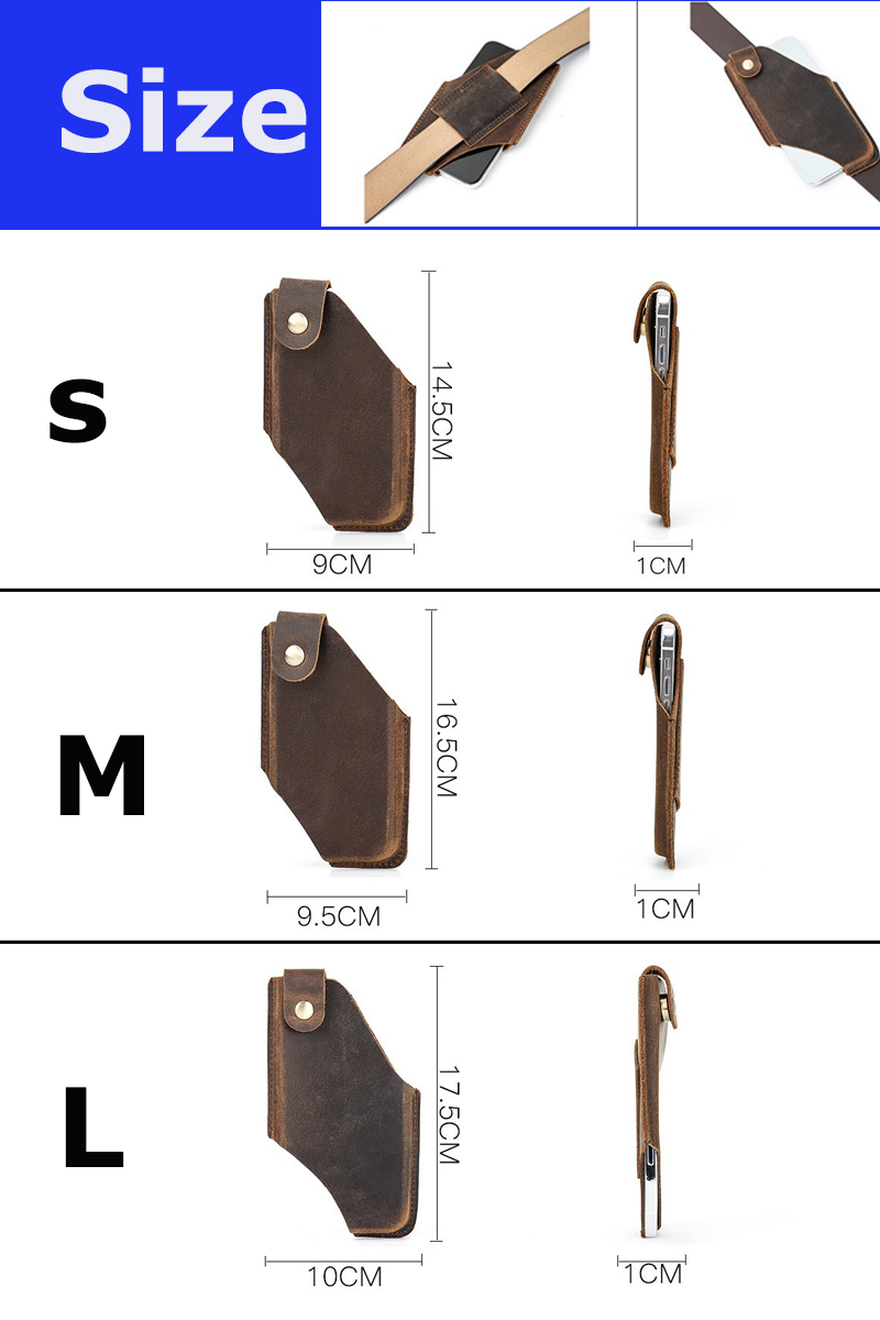 Кожаный чехол для сотового телефона, Универсальный Мужской чехол, поясная  сумка, футляр с ремнем-петлей для iPhone 14 Pro Max Samsung Pixel 7 Pro |  AliExpress