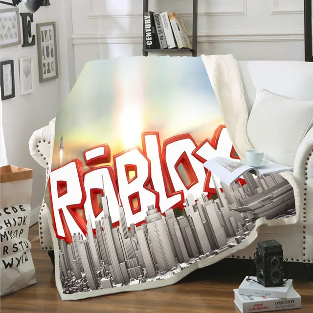 Roblox Face Kids Fleece Blanket by Vacy Poligree - Pixels