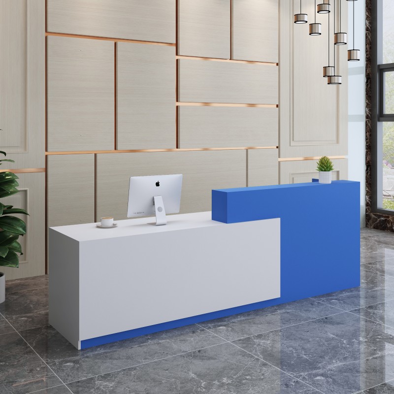 Description Picture 4 of itemVanity Workbench Reception Desk Console Cashiers Luxury Service Reception Desk Gaming Toonbank Receptie Office Furniture