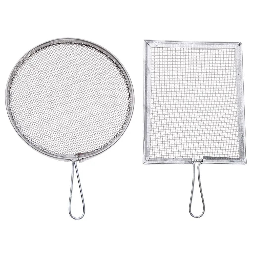 Color Mesh Screen With Handles Pottery Mud/Glaze Crafts Liquid Material