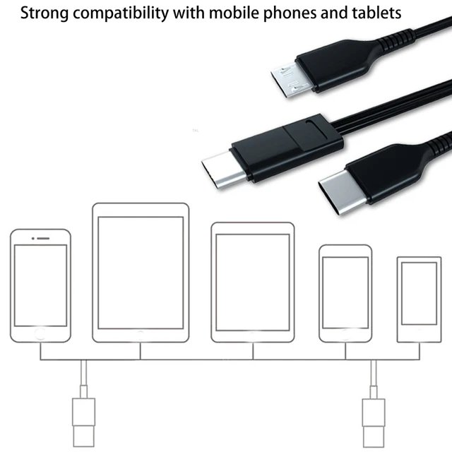 Câble charge smartphone micro USB Android 2m pas cher Tekmee