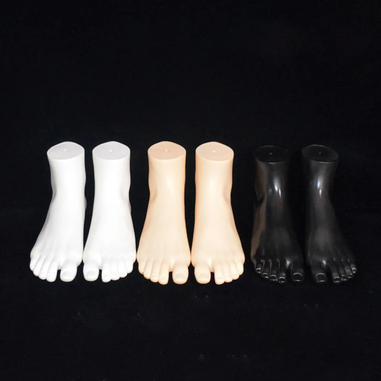 PVC Mannequin Adult Feet Manikin Women Shoes Feet Model for Short Stocking