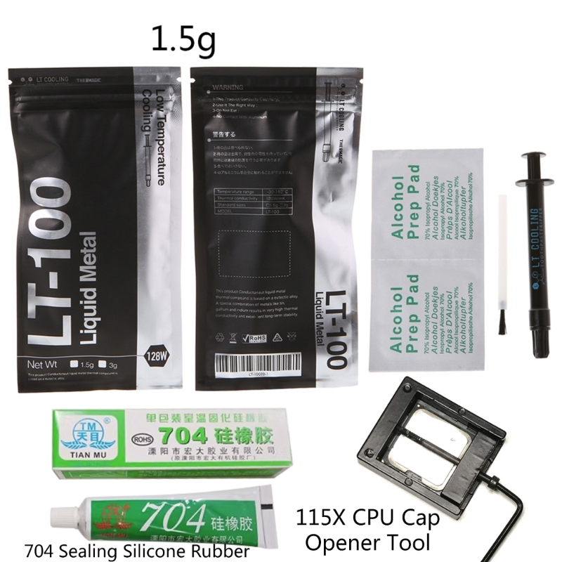 líquido LT-100 para CPU GPU Cooling Liquid