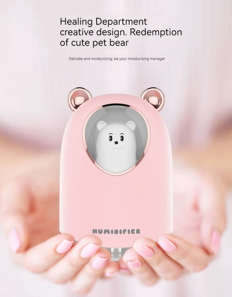 Title 10, New cute pet cute bear humidifier USB mini car ...