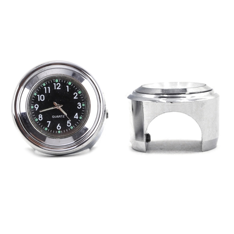Wasserdichte Motorrad Fahrrad Lenker halterung Uhr Uhr Aluminium legierung Zifferblatt uhr – Detail 18