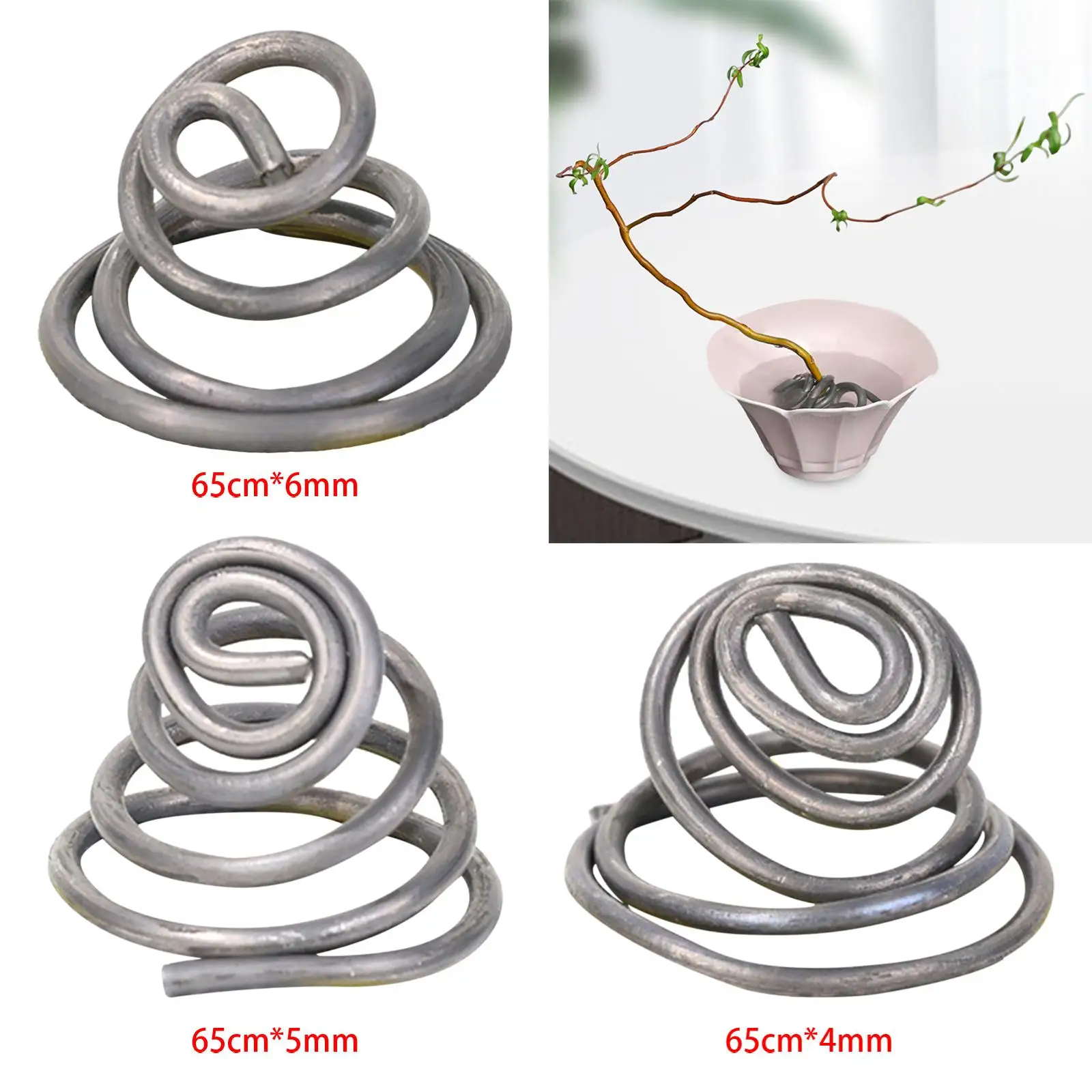 Portable Flower Arrangement Holder Floral Supplies Durable Bendable Art Stable Arranging Base for Bar Party Decoration