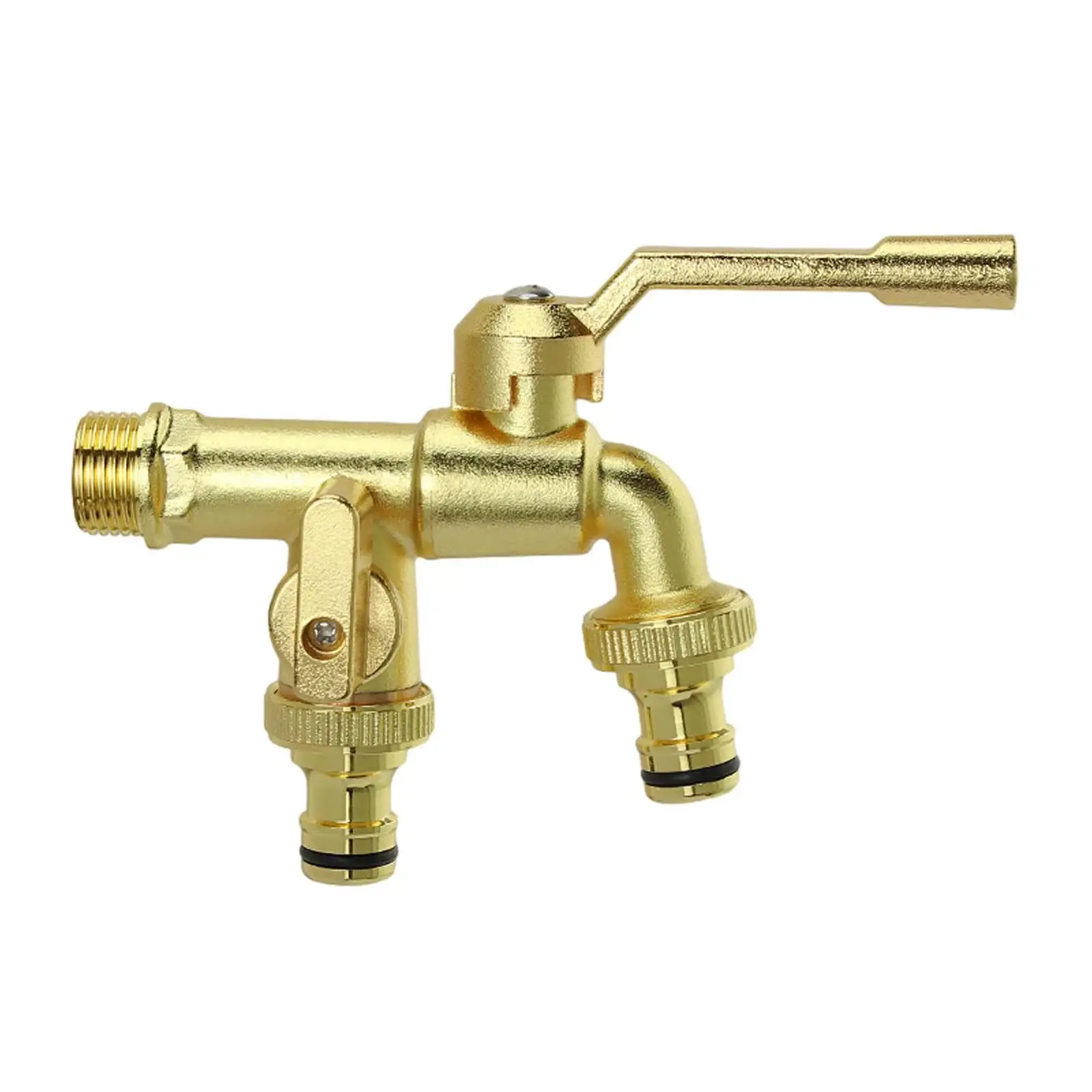 Outdoor Garden Faucet Brass Ball Valves Washing Machine Faucet for Laundry Room Home Cleaning Bathroom Car Washing Balcony