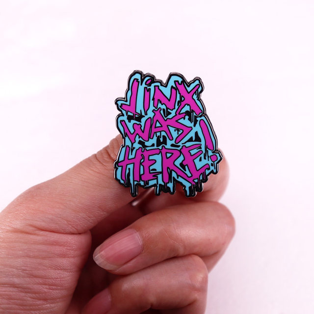 Jinx selling MM enamel pin - pre sale